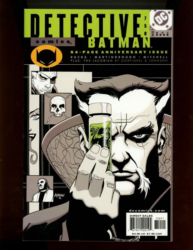 2 PC LOT (9.0) BATMAN 80-PAGE GIANT #1 (1998) & DETECTIVE COMICS #750 (2000)