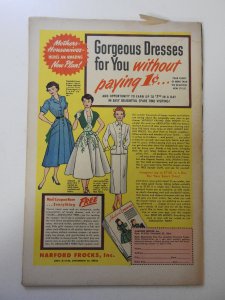 New Romances #10 (1952) FR/GD Cond moisture stain, 1/2 book-length spine split