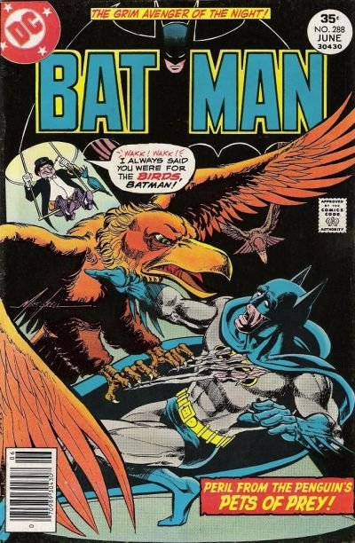 Batman #288 (ungraded) Penguin App Mike Grell stock photo