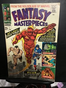 Fantasy Masterpieces #7 (1967) mid high grade reprints golden age marvel!FN+ Wow