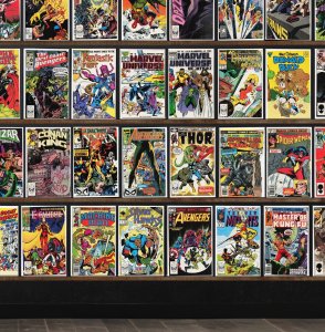 Huge Lot 150+ Comics with The Defenders, Alpha Flight, Rom & More!