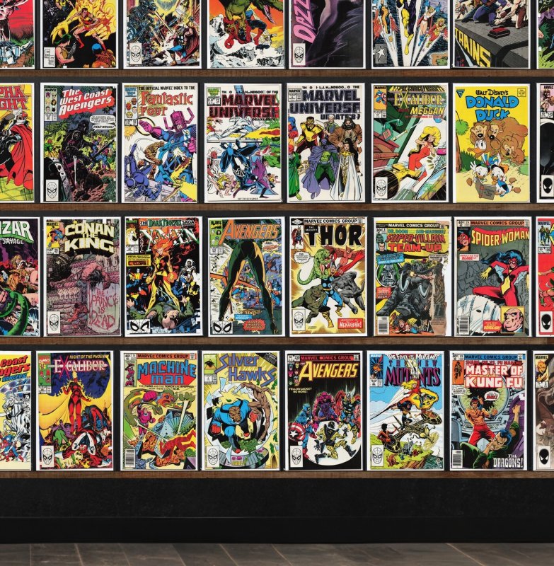 Huge Lot 150+ Comics with The Defenders, Alpha Flight, Rom & More!
