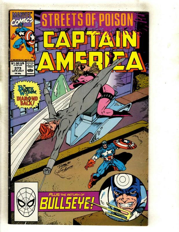 12 Cap America Comics # 373 374 375 376 377 378 379 380 386 392 399 403 EK13