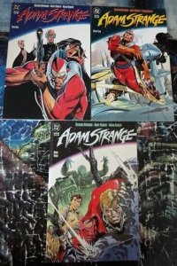 ADAM STRANGE (1990)1-3 Revisionism runs wild