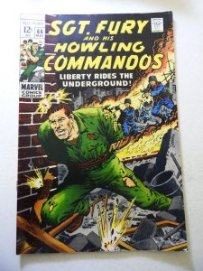 Sgt. Fury #66 (1969) FN Condition