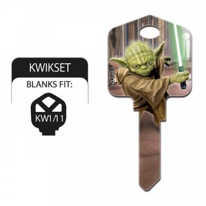 Star Wars Key Blanks Kwikset-KW, Yoda