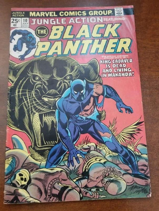 JUNGLE ACTION #10  BLACK PANTHER featured