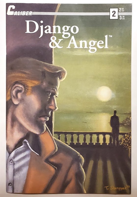 Django and Angel #2 (1990, Caliber) 7.5 VF-