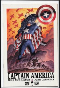 Captain America #1 (2002) Captain America