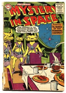 MYSTERY IN SPACE #32 1956-DC-SCI-FI-HORROR-ALIENS-G