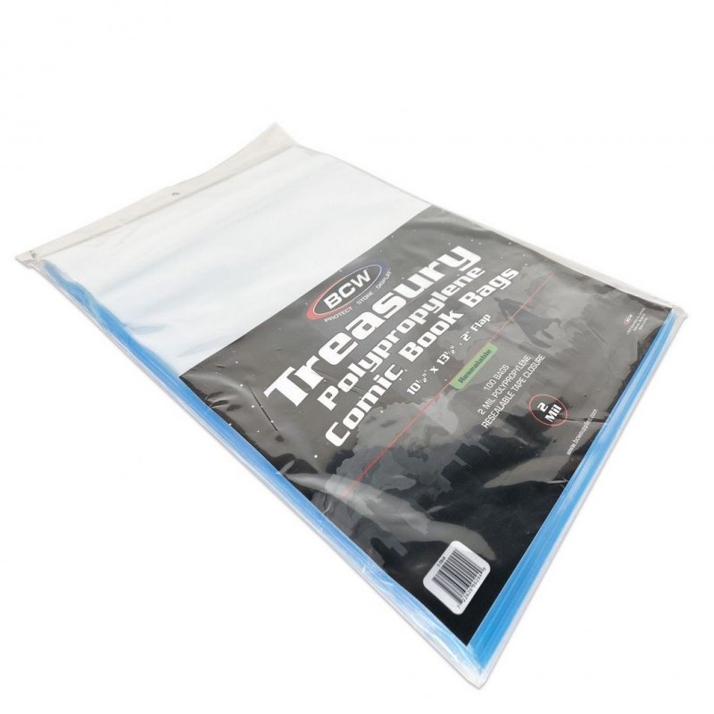 Resealable Treasury Bags 100 Bags per Pack