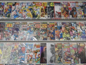 Huge Lot 140+ Comics W/ Wolverine, Darkhawk, X-Men+ Avg VF Condition!