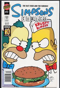 Simpsons Comics #92 (2004) Krusty the Clown