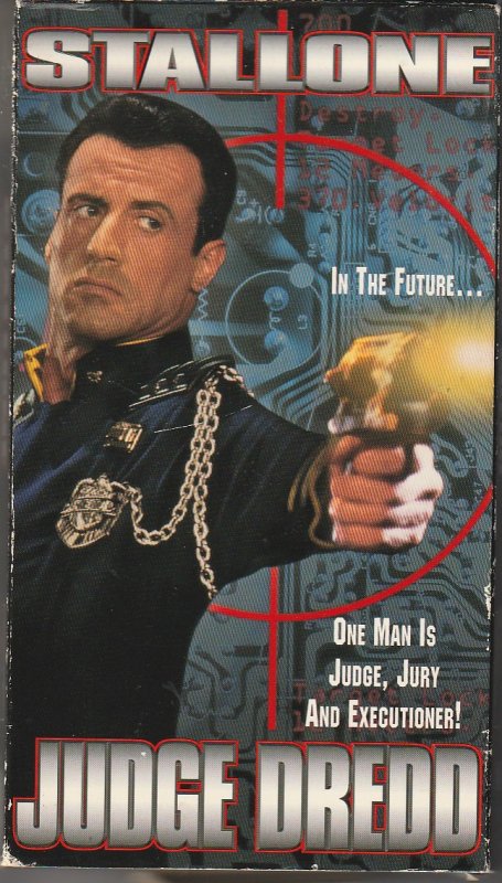 Judge Dredd VHS The Protector of Mega City One