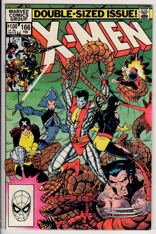 The Uncanny X-Men #166 Direct Edition (1983) 8.0 VF