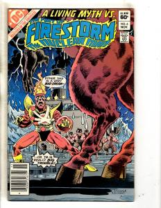 Lot Of 7 Firestorm The Nuclear Man DC Comic Books # 4 5 6 7 8 9 10 Batman CR22