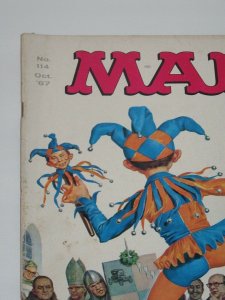 Mad Magazine #114 Norman Mingo Cover October 1967 EC Publications VG