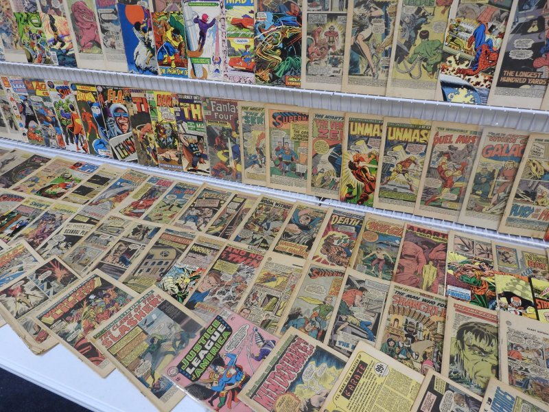 Huge Lot 150+ Low Grade Comics W/ Spider-Man, Iron Man, +More! See desc
