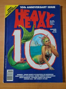 Heavy Metal Summer 1987 ~ VERY FINE - NEAR MINT NM ~ illustrated Magazine