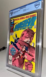 Daredevil #181 - Key Comic & Death of Elektra by Bullseye - CBCS 9.2 - New Slab!