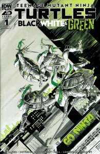 Teenage Mutant Ninja Turtles: Black, White, And Green #1A VF/NM ; IDW
