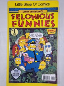 Simpsons One-Shot Wonders Chief Wiggum's Felonious Funnies #1 2018 Bongo Comics