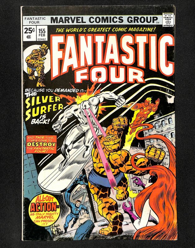 Fantastic Four #155 Silver Surfer!