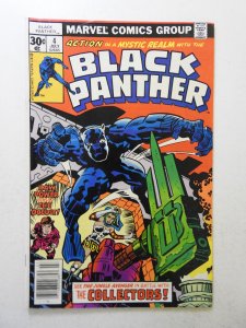 Black Panther #4 (1977) VG+ Condition moisture stains