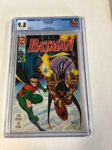 Batman 488 Cgc 9.8 White Pages dc Comics