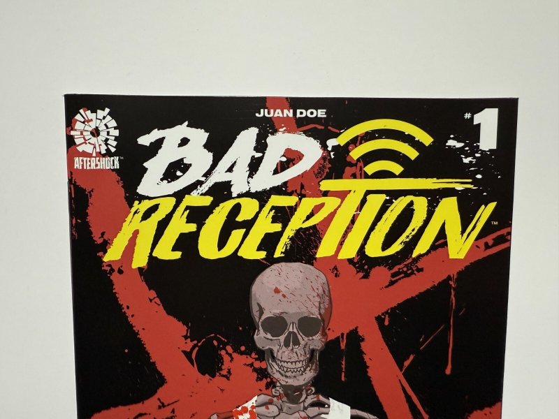 Bad Reception # 1 NM 2019 1st Print Variant Cover Aftershock Comic Book 2 J403