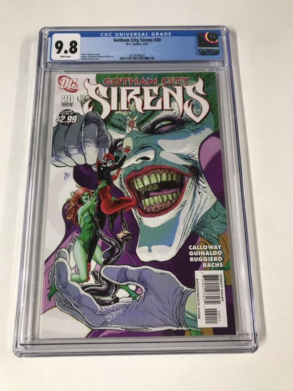 Gotham City Sirens #20 CGC 9.8