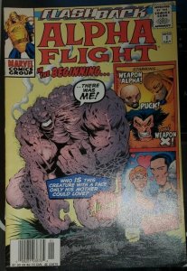 Alpha Flight Flashback #-1 Minus Marvel Comics Newsstand July Jul 1997 (FN+)