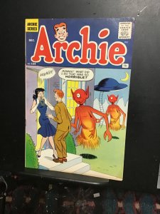 Archie #124 (1961) Aliens cover! Mid high grade key! FN/VF Wytheville CERT!