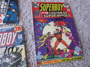 DC Superboy #176 178 179 180 + more VG/F (5.0) Bronze age lot 11 comics (475J) 