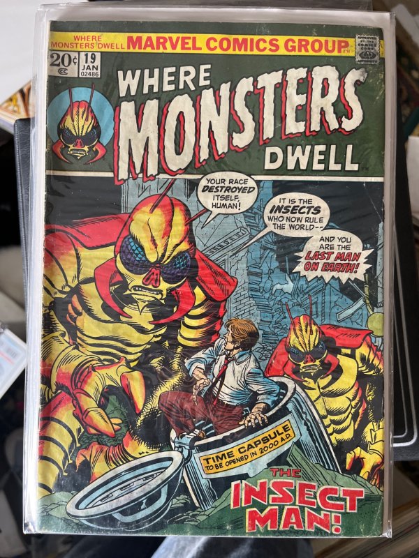 Where Monsters Dwell #19 (1973)