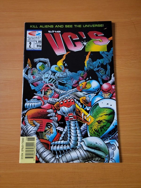 The VC's #2 ~ VERY FINE - NEAR MINT NM ~ 1990 Fleetway / Quality Comics