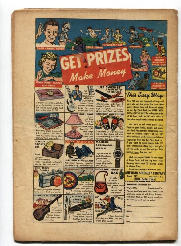 ADVENTURES INTO TERROR #13 1953 PRE-CODE HORROR-GGA cover!