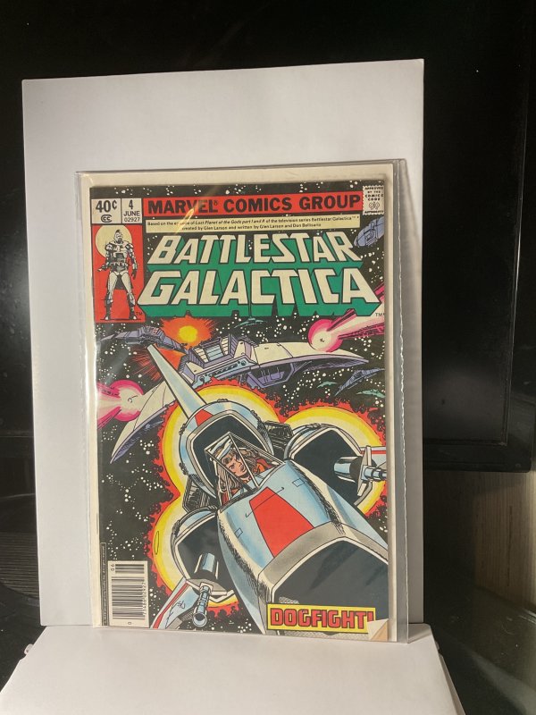 Battlestar Galactica #4 Newsstand Edition (1979)