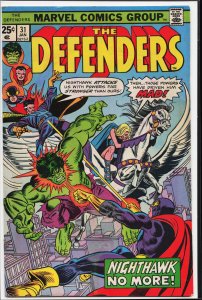 The Defenders #31 (1976) The Defenders