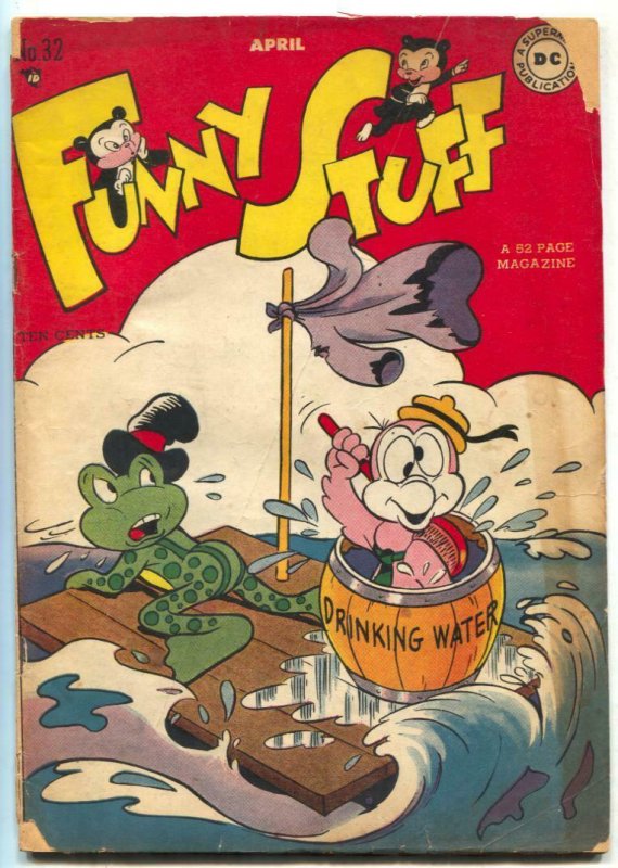 Funny Stuff #32 1948- DODO & FROG- Dc comics G/VG