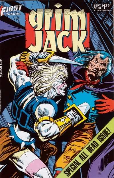 Grimjack #38, NM- (Stock photo)