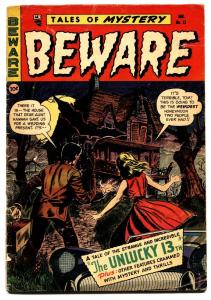 Beware Comics #13 RARE FIRST ISSUE 1953- Pre-code horror