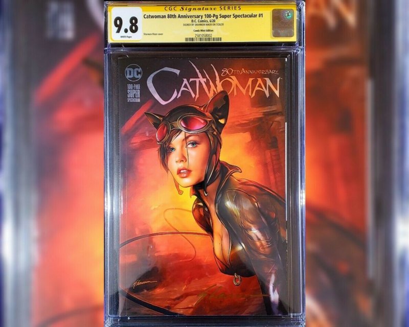 ? Catwoman 80th Anniversary Special 1 CGC SS 9.8 GOLD SIGNATURE BY Shannon Maer