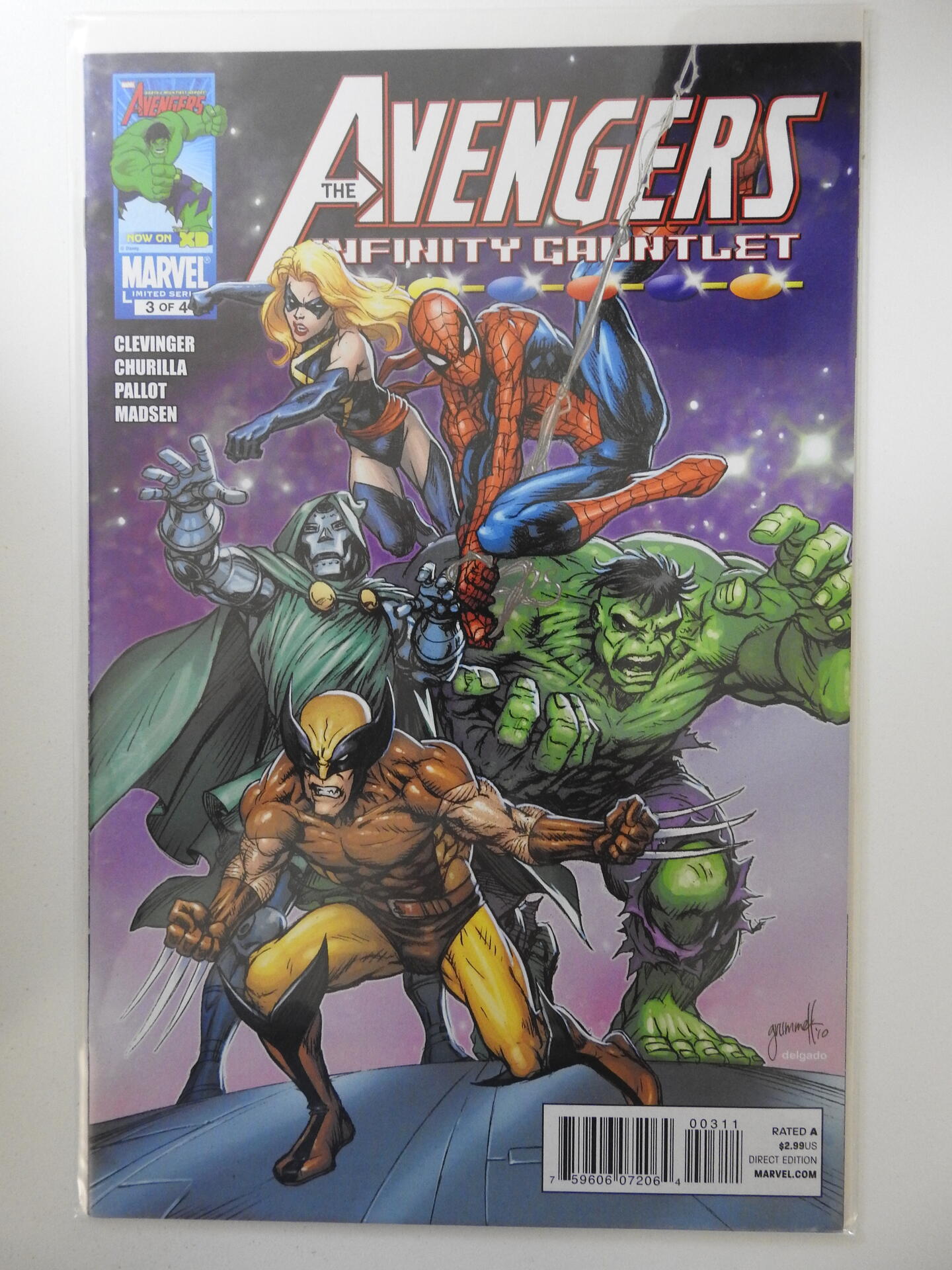 Avengers And The Infinity Gauntlet 3 2010 Comic Books Modern Age Marvel Hipcomic 