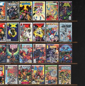 Huge Lot 140+ Comics with Mutant X, The Avengers, Conan The King & More!