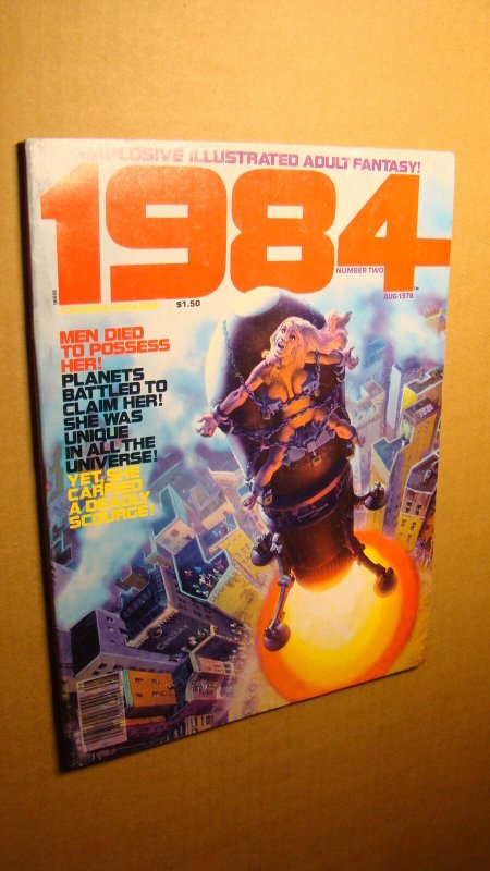 1984 ISSUE 2 *SOLID COPY* CORBEN WOOD ALCALA NINO BONDAGE ART