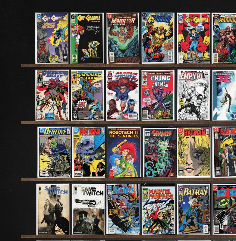 Huge Lot 150+ Comics with Batman, Detective Comics, Sam And Twitch & More!