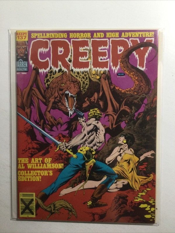 Creepy 137 May 1982 Fine Fn 6.0 Warren Magazine