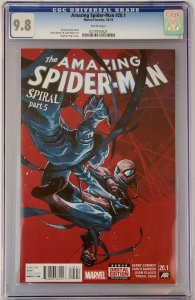 Amazing Spiderman #20.1 Marvel 2015 CGC 9.8 Yasmin Putri Variant Spiral Part 5