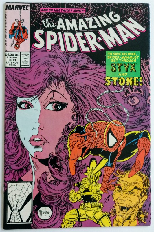 The Amazing Spider-Man #309 (NM-)(1988)